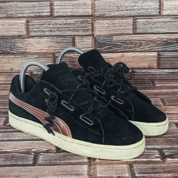 Puma‎ Suede Rosegold - Women's 7 - Picture 1 of 12